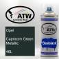 Preview: Opel, Capricorn Green Metallic, 48L: 400ml Sprühdose, von ATW Autoteile West.